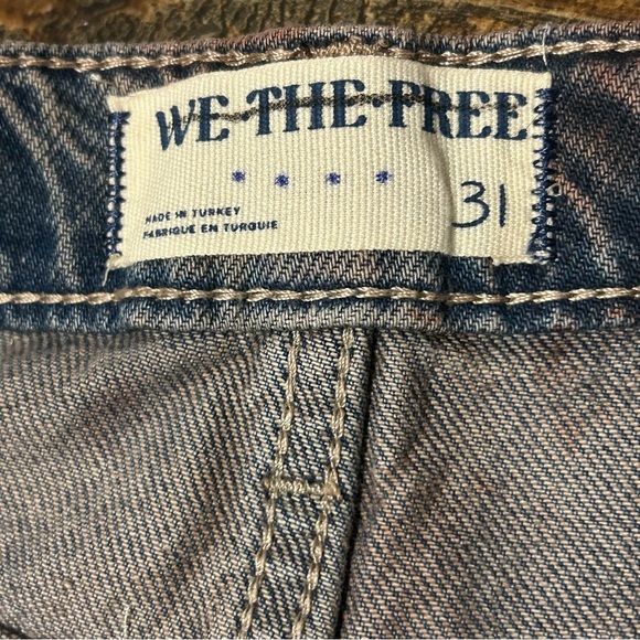 NWT Free People We The Free Aurora Mid-Rise Flare Jeans Size 31 - Picture 8 of 11